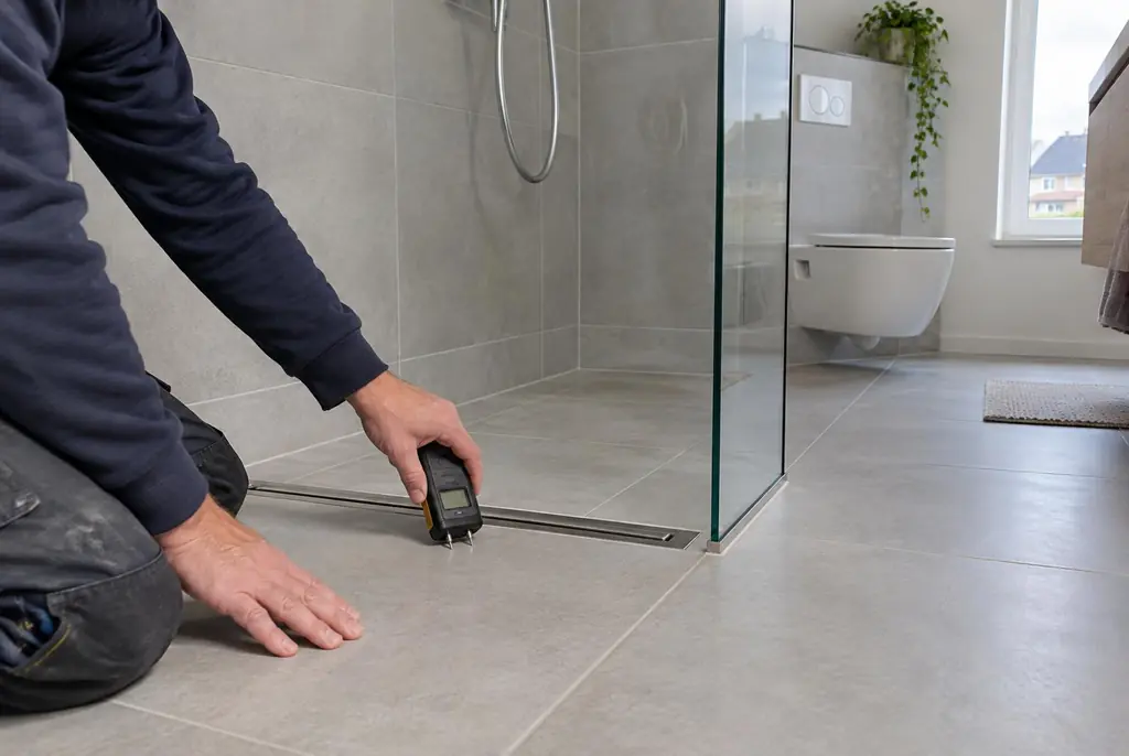 Lekdetectie Leusden – badkamer in een nieuwbouwwoning