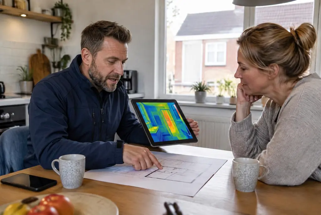 Lekdetectie Leusden – bevindingen bespreken aan de keukentafel
